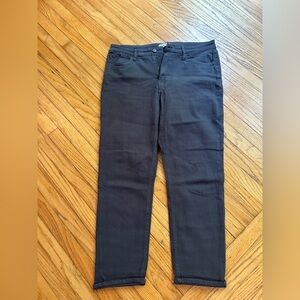 Dark Gray Straight-Leg Jeans Studio Blue 32